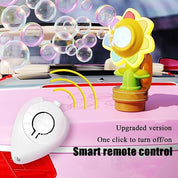 Flower Bubble Machine Toy