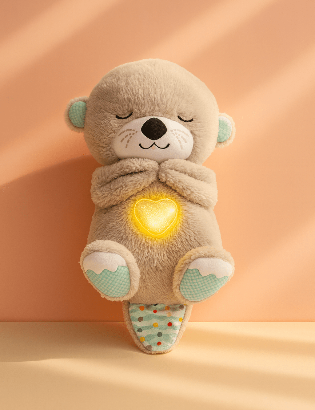 Heartbeat & Light-Up Belly Bear