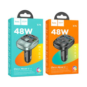 Hoco - Car BT FM Transmitter  (E76)
