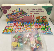 KidzLearn - 6-in-1 Traffic Matching & Counting Board