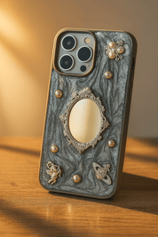 Luxury Retro Mirror iPhone Case